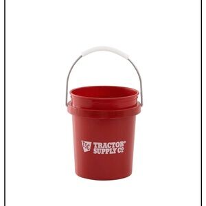 Tractor Supply Red Bucket